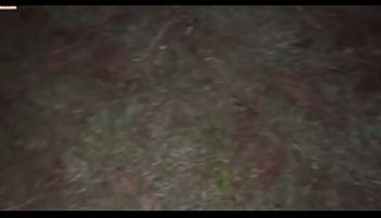 Desi Indian girl pussy fucking hard with her boyfriend in outdoor at night
