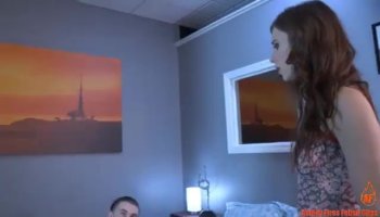 Horny bitch Tara Holiday fucking hard and sucking deepthroat on a first date