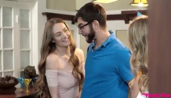 Corinna Blake takes a steady anal pounding with a lot of oil