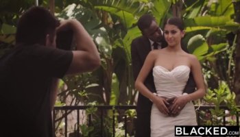 Hot Blonde Milf Sucking a Big Cock