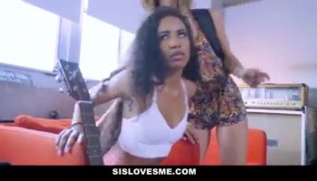 Little did she know her babysitter is a lesbian