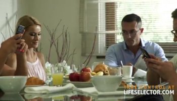 Petite blonde in socks fucks huge dick